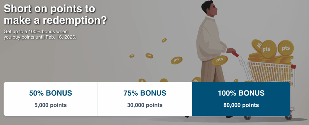 buy aeroplan points 100 bonus jan 2026