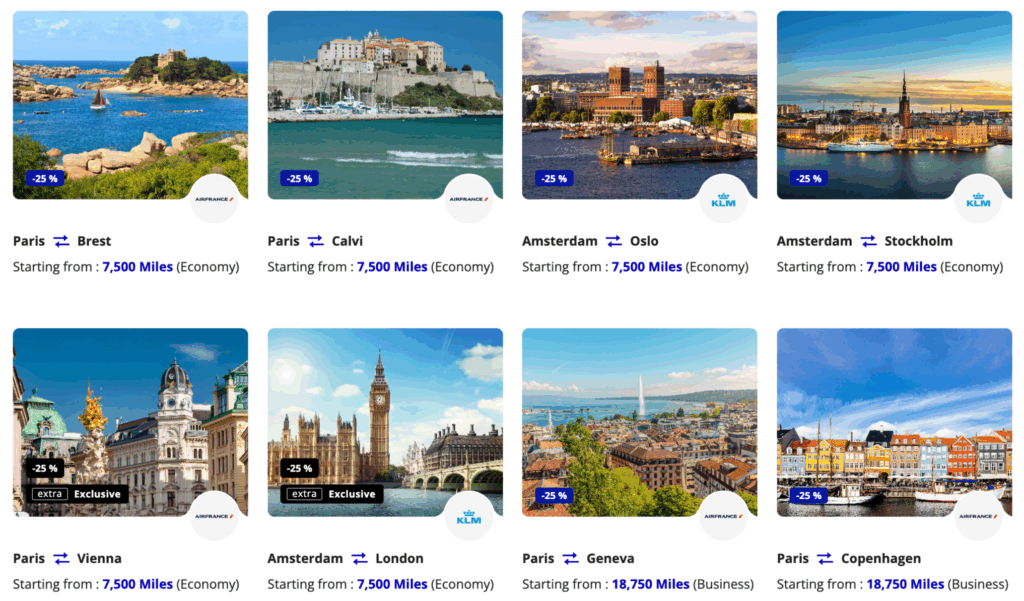 flying blue promo rewards short haul jan 2026