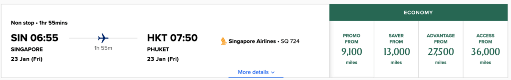 krisflyer spontaneous escapes jan 2025 sin hkt y